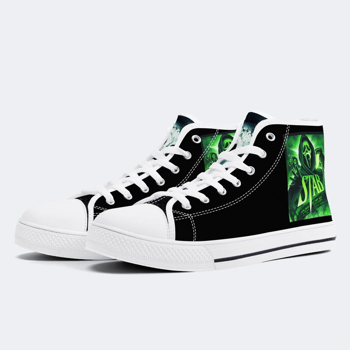 Unisex Horror Print - High Top Canvas