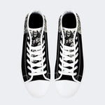 Unisex Halloween Horror Print - High Top Canvas