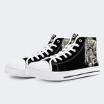 Unisex Halloween Horror Print - High Top Canvas