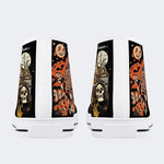 Unisex Hallwoeen Horror Print - High Top Canvas