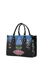 Celestial Bloom & Moth Handbag