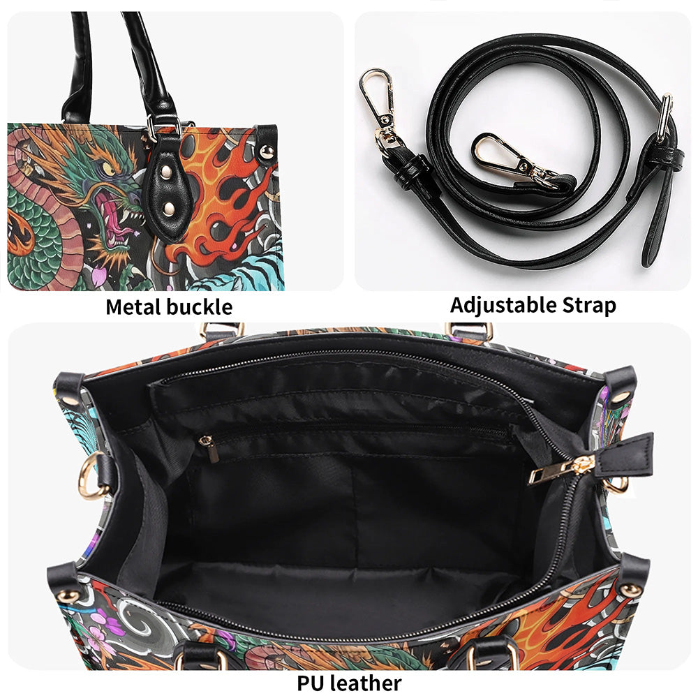 Stormbound Dragon - Leather Handbag