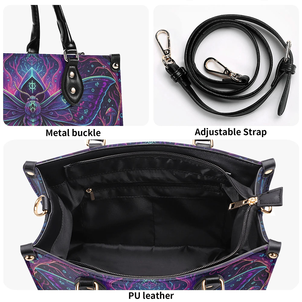 Ethereal Enchantress - Leather Handbag