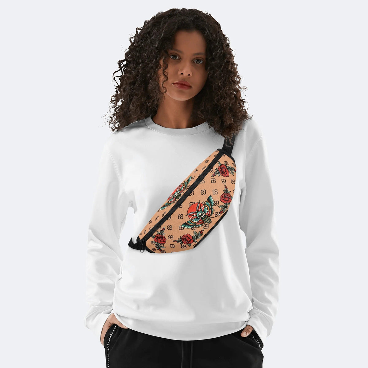 Vintage Death Moth Print - Fanny Package