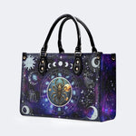 Scorpio Starry Sky - Leather Handbag