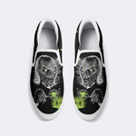 Unisex Tales Crypt Zombie Art Print - Slip On Shoes