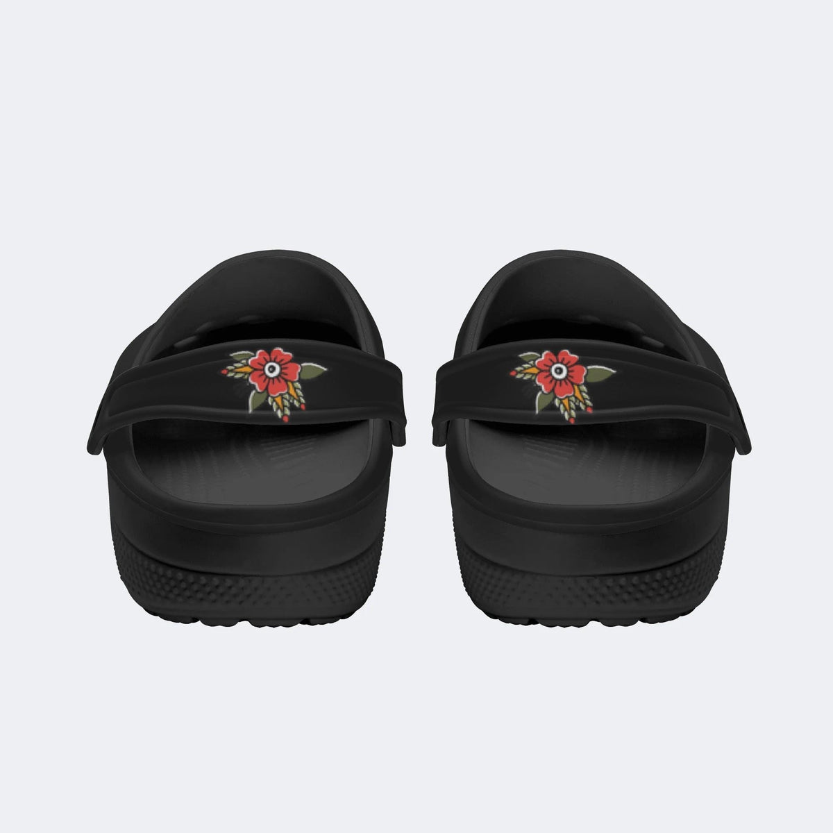 Skull And Snake Print - Slippers/Sandals