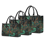Verdant Dream - Leather Handbag