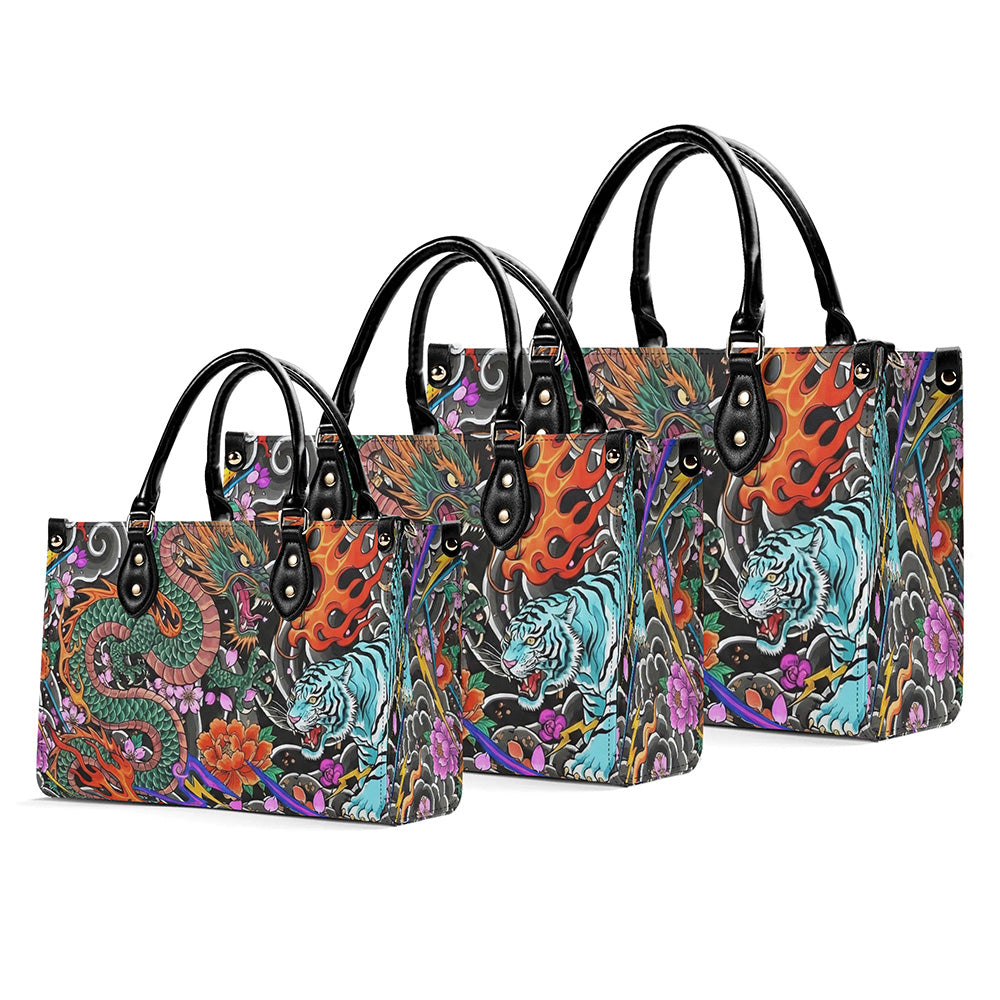 Stormbound Dragon - Leather Handbag