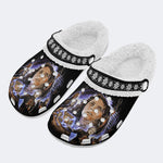 Demons to Some - Fur Lined Slippers/Sandals