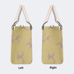 Horror Movies Print - Leather Handbag