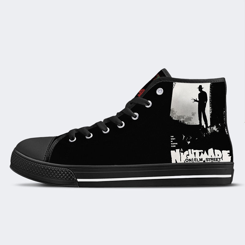 Unisex Horror Print - High Top Canvas