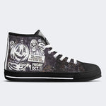 Unisex Night Horror Print - High Top Canvas