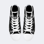 Classic Death Moth Vintage Print - High Top Canvas