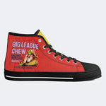 Shredded Bubble Gum Unisex Classic - High Top Canvas