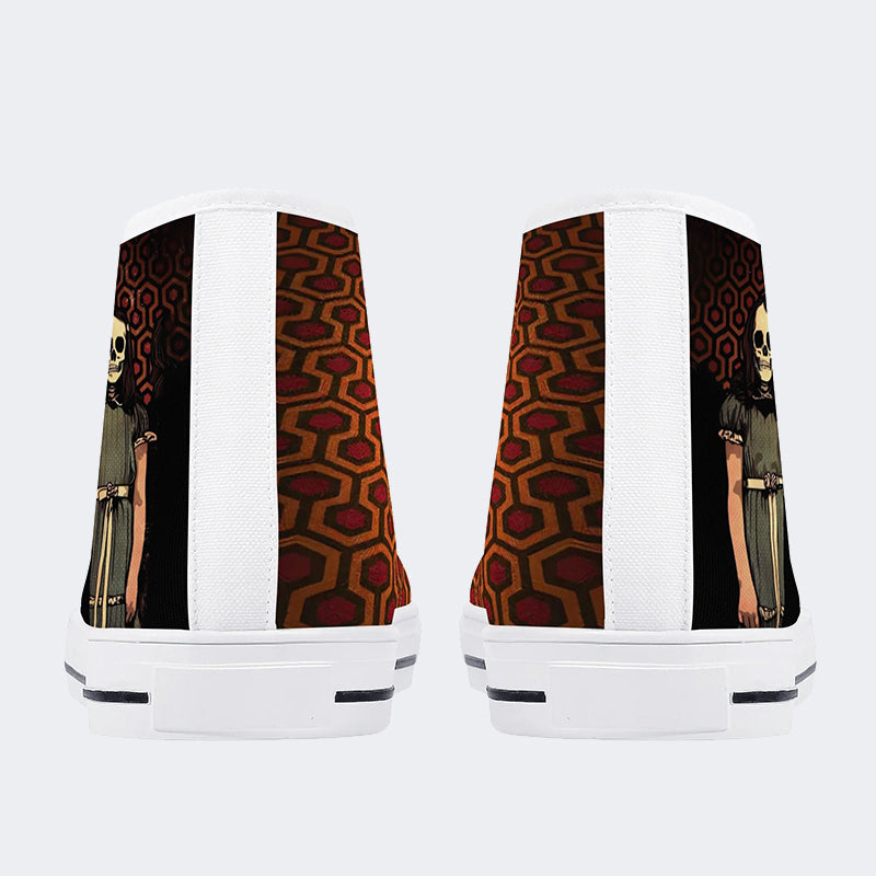 Unisex Horror Print - High Top Canvas
