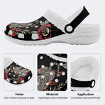 Fierce Tiger Print - Fur Lined Slippers/Sandals