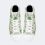 Classic Death Moth Vintage Print - High Top Canvas