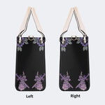 Unisex Devil Art Print - Leather Handbag