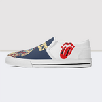 Stone Print Slip On Shoes