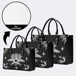 Gothic Eagle And Snake - Leather Handbag