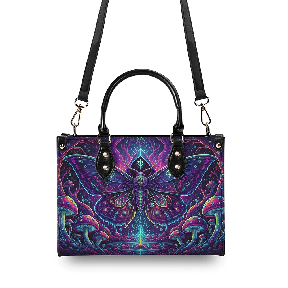 Ethereal Enchantress - Leather Handbag