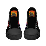 Unisex Future War Tank Print - High Top Canvas