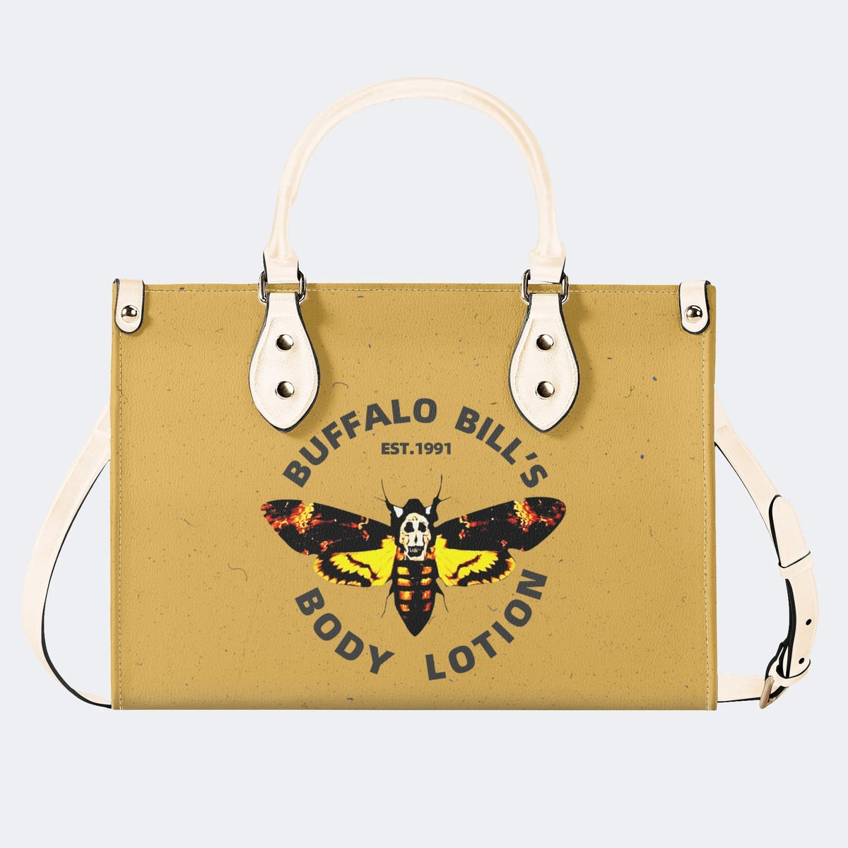 Body Lotion Surreal Death Moth - Leather Handbag