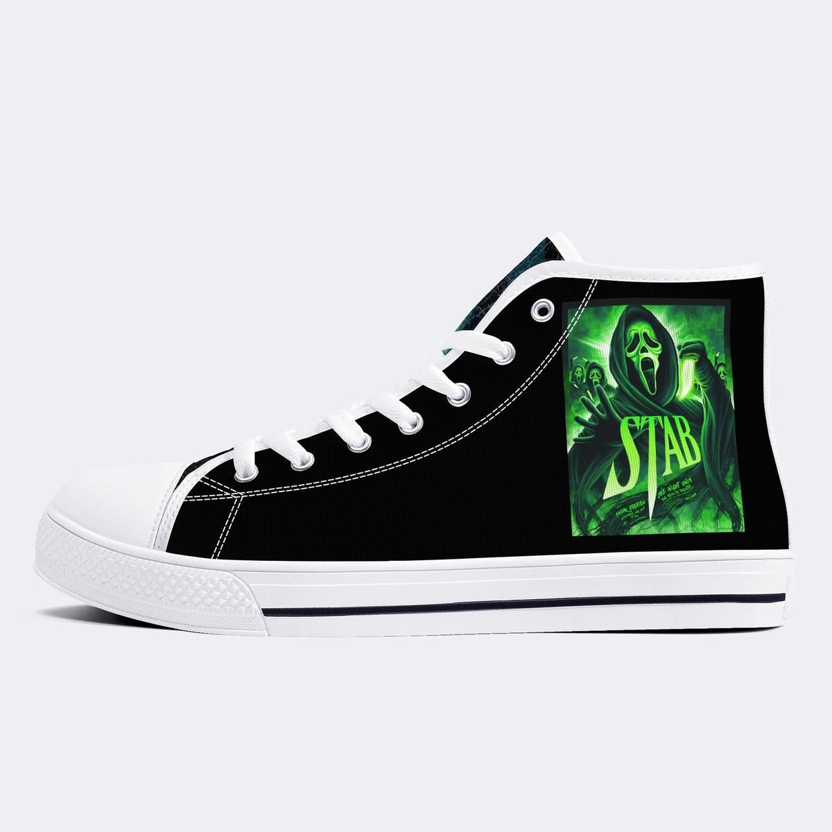 Unisex Horror Print - High Top Canvas
