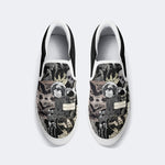 Horror Collage Print - Slip On Shoes