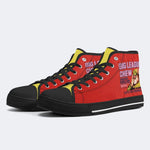 Shredded Bubble Gum Unisex Classic - High Top Canvas