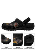 Death Whisper Moth Fuzzy Slippers