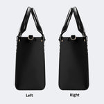 Gothic Eagle And Snake - Leather Handbag