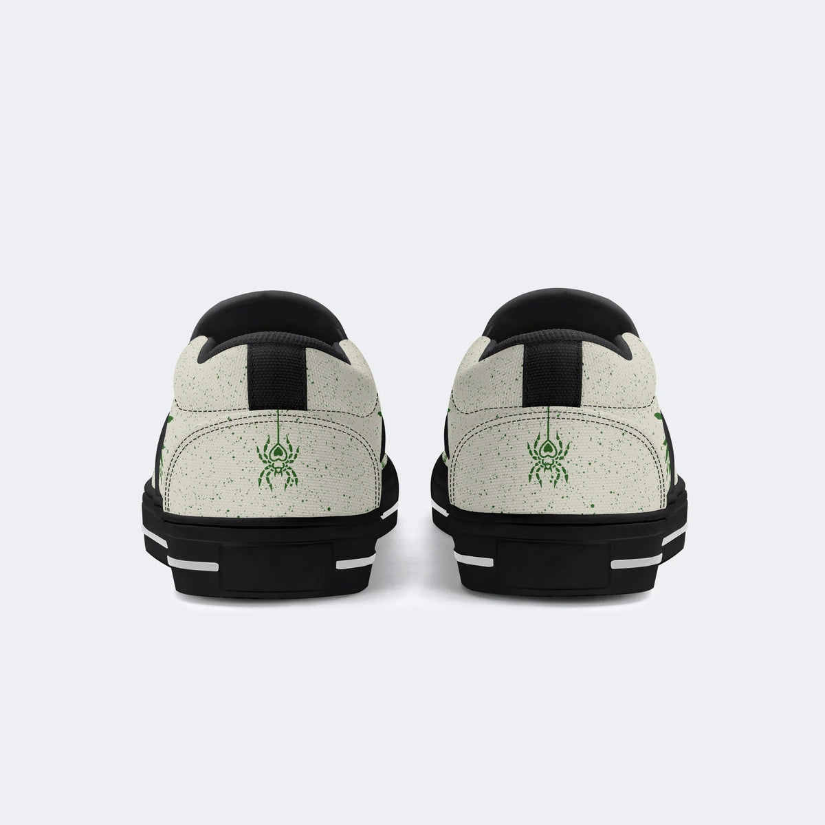 Classic Death Moth Vintage Print - Slip On Shoes