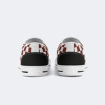 Retro Horror Print - Slip On Shoes