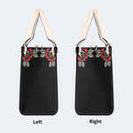 Cowboy Frog Print - Leather Handbag