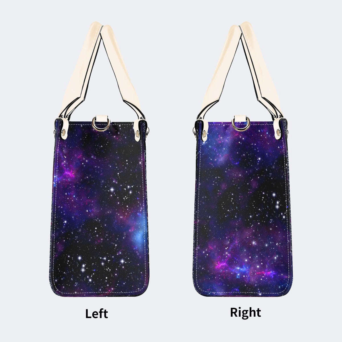 Scorpio Starry Sky - Leather Handbag