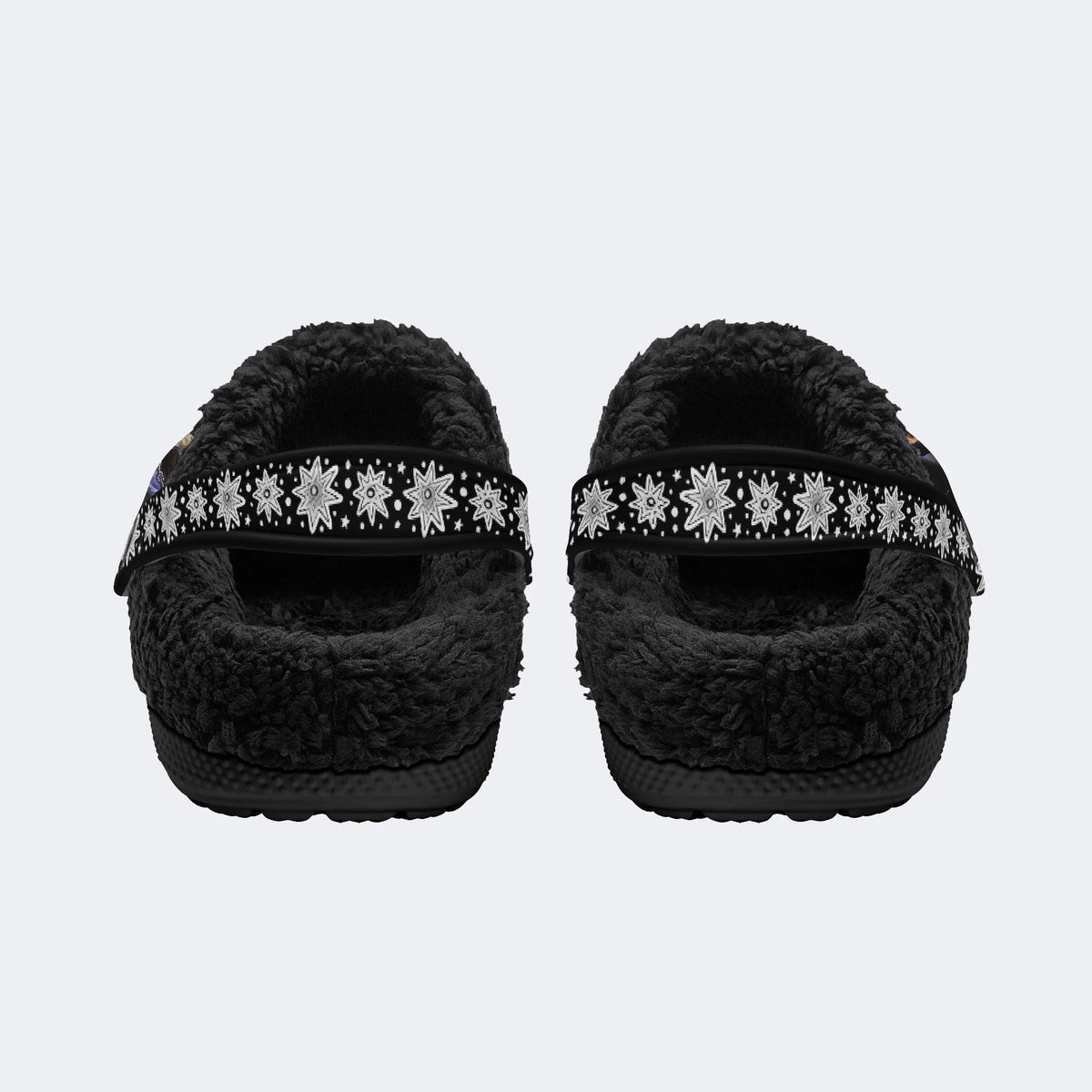 Demons to Some - Fur Lined Slippers/Sandals