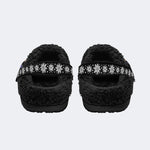 Demons to Some - Fur Lined Slippers/Sandals