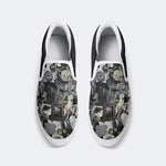 Horror Collage Print - Slip On Shoes