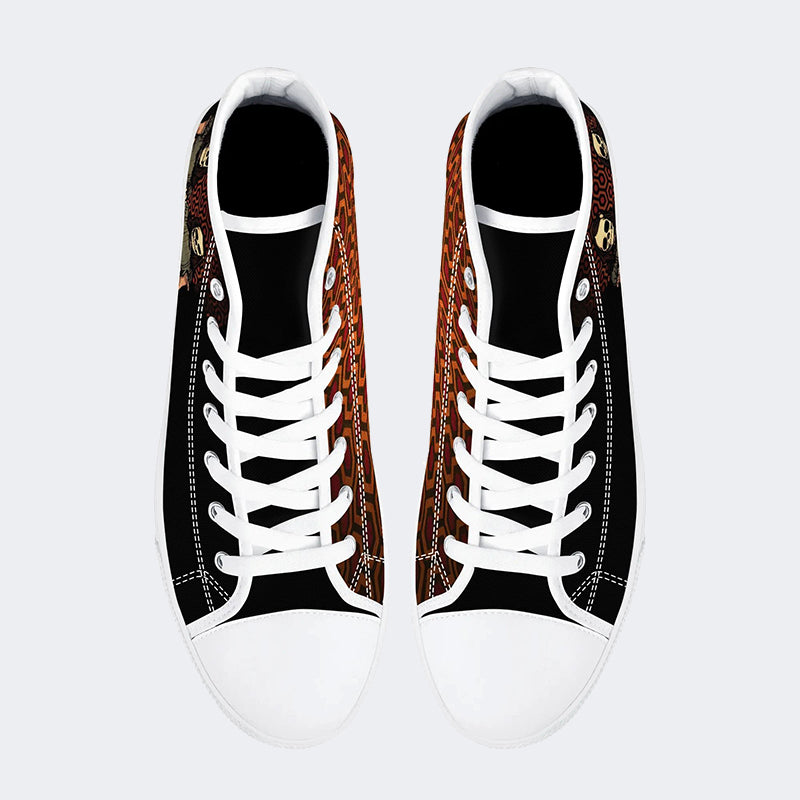 Unisex Horror Print - High Top Canvas