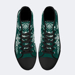 Classic Death Moth Vintage Print - High Top Canvas