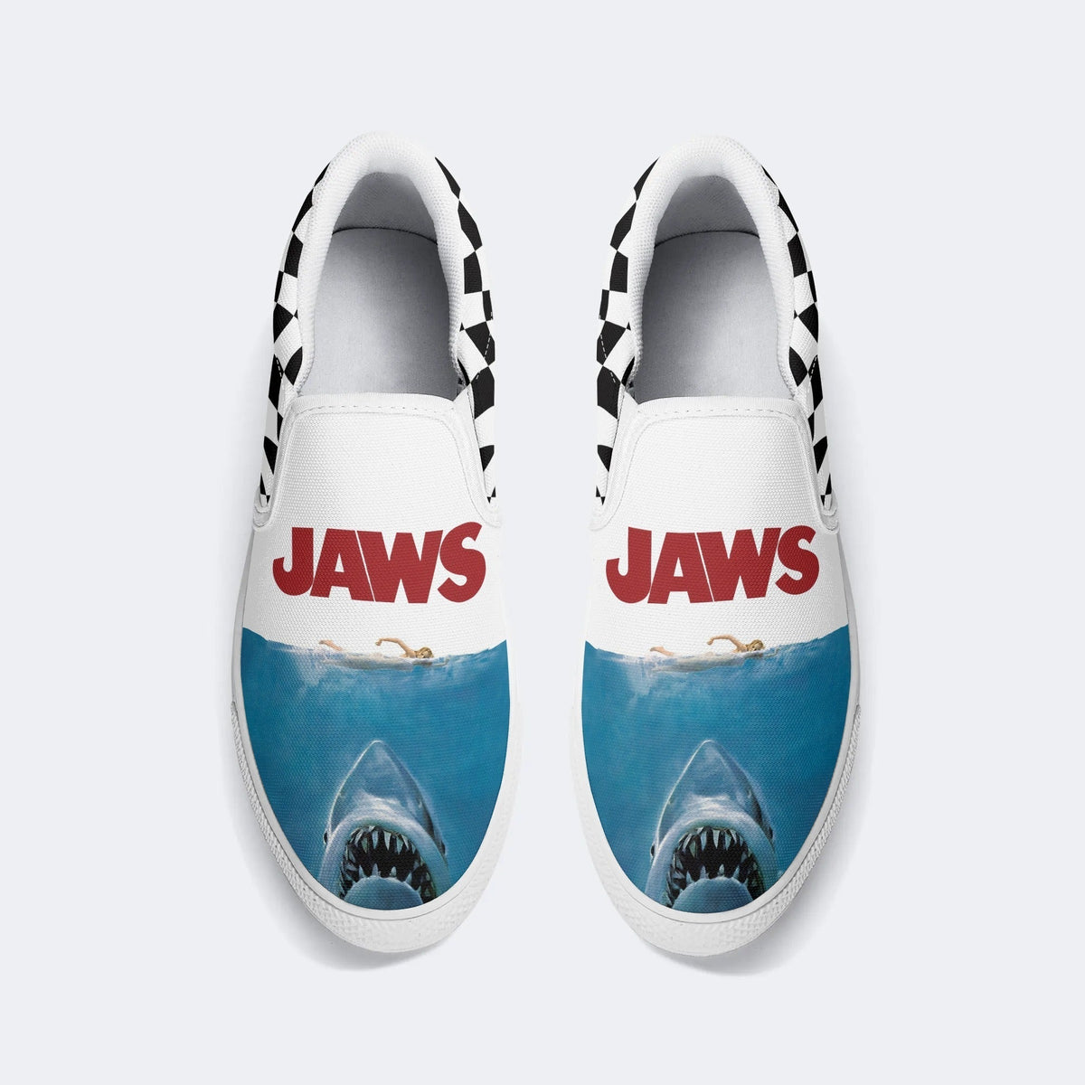 Quint's Shark Fishing Jaws Retro - Slip On Shoes