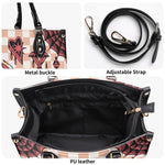 Gothic Tattoo Print - Leather Handbag