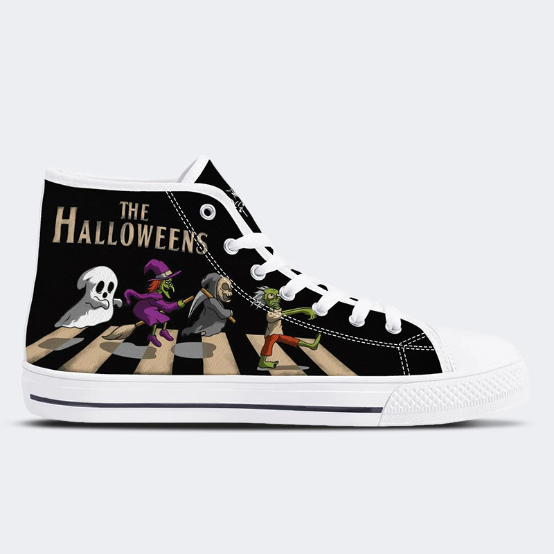 Unisex Horror Print - High Top Canvas