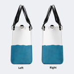 Quint's Shark Fishing Jaws Retro - Leather Handbag