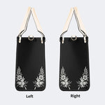 Classic Death Moth Print - Leather Handbag