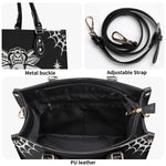 Gothic Eagle And Snake - Leather Handbag