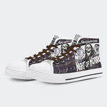 Unisex Night Horror Print - High Top Canvas
