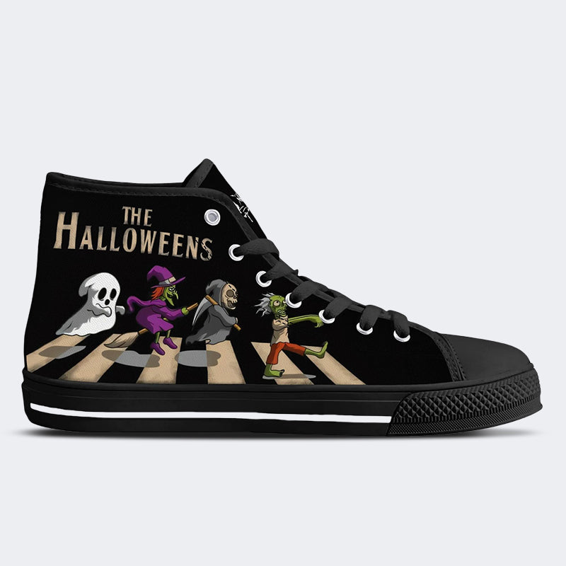 Unisex Horror Print - High Top Canvas